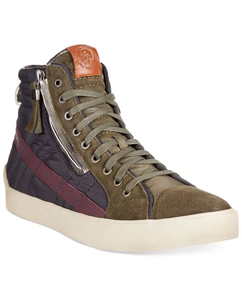 high top sneakers diesel|diesel high top sneakers men.